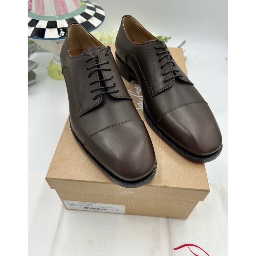 Men's Christian Louboutin CORTOMALE Leather Oxford's size 41.5/8.5 made in Italy